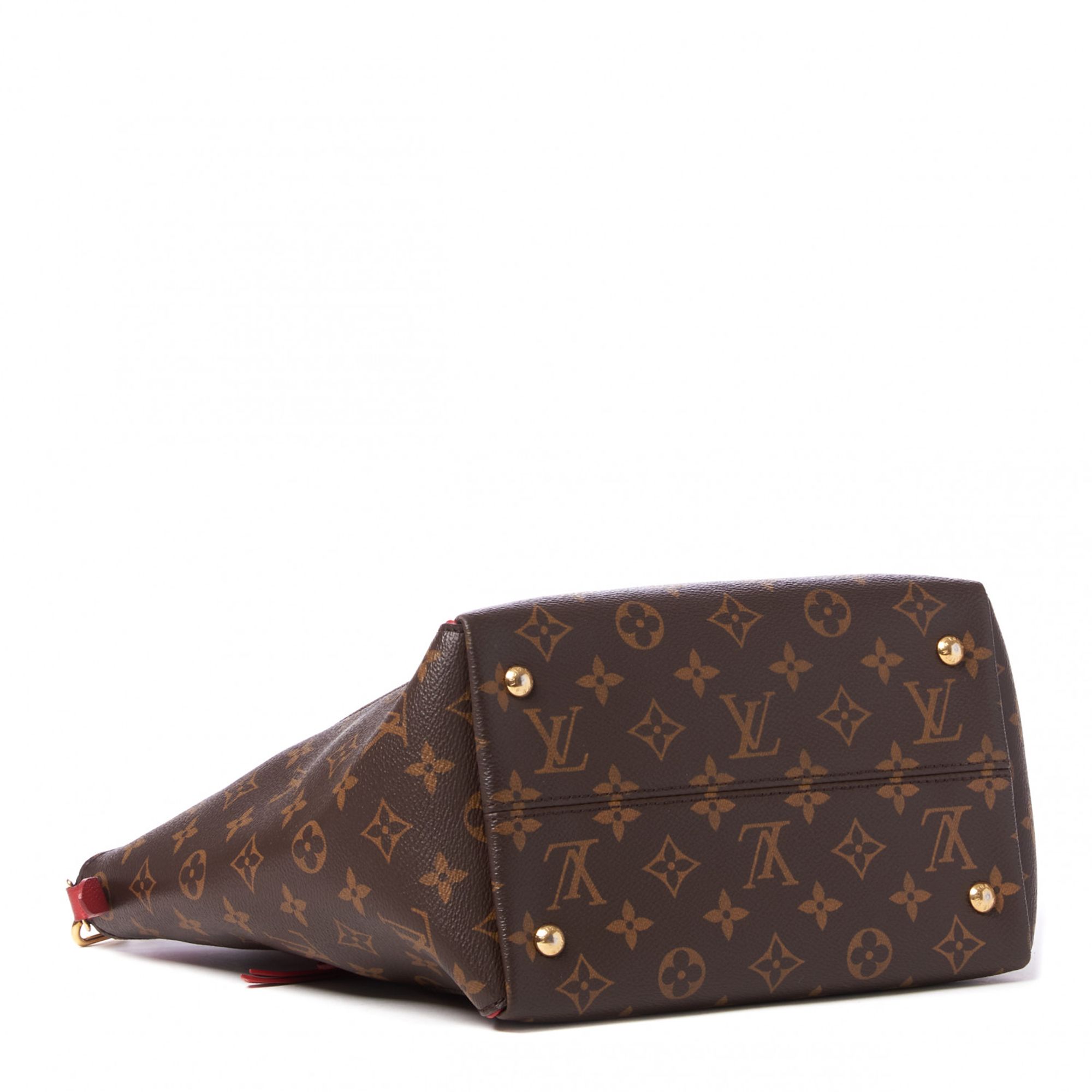Tournelle cloth handbag Louis Vuitton Brown in Cloth - 13594599