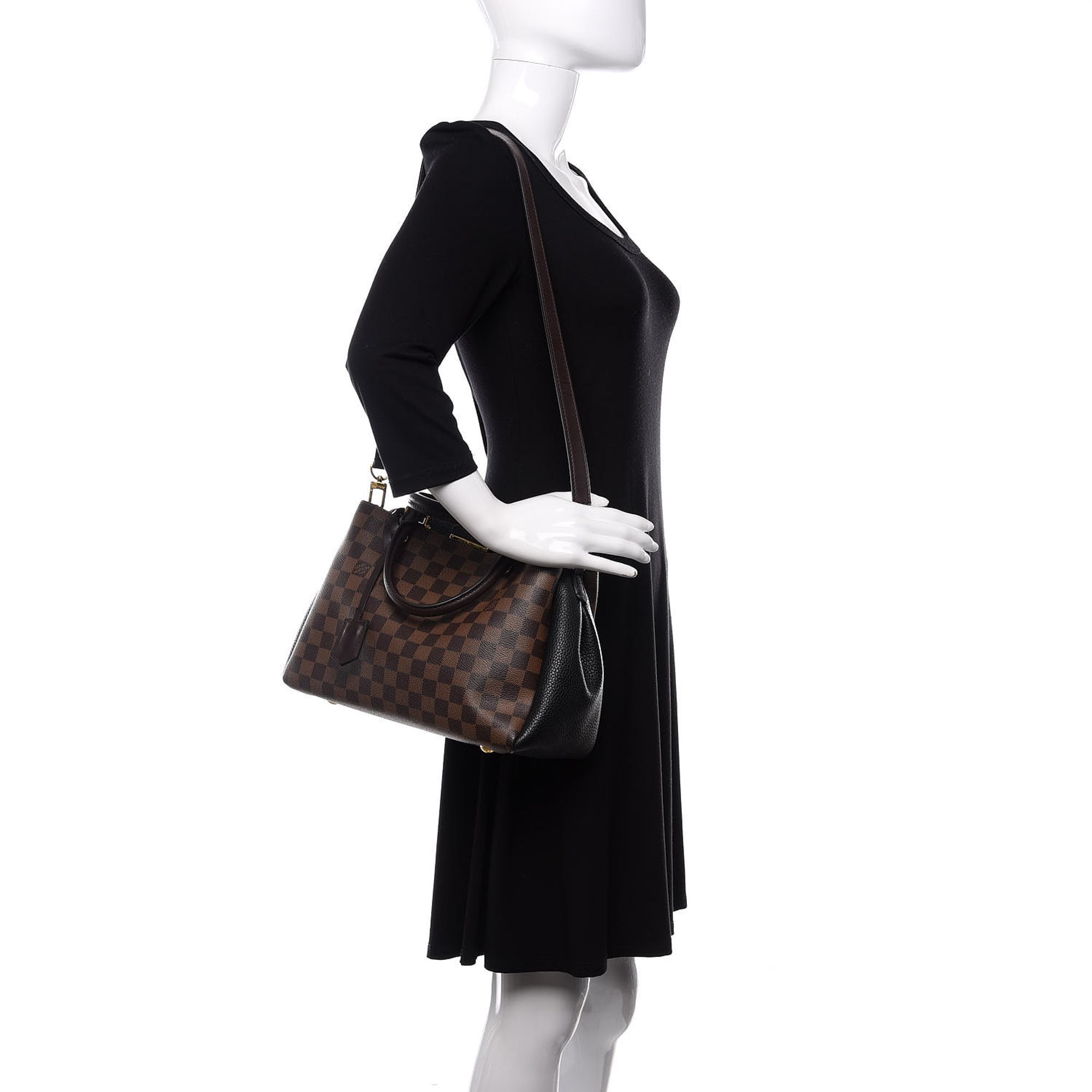 Bag Blue Book | Louis Vuitton: Damier Ebene Cuir Taurillon Brittany Black